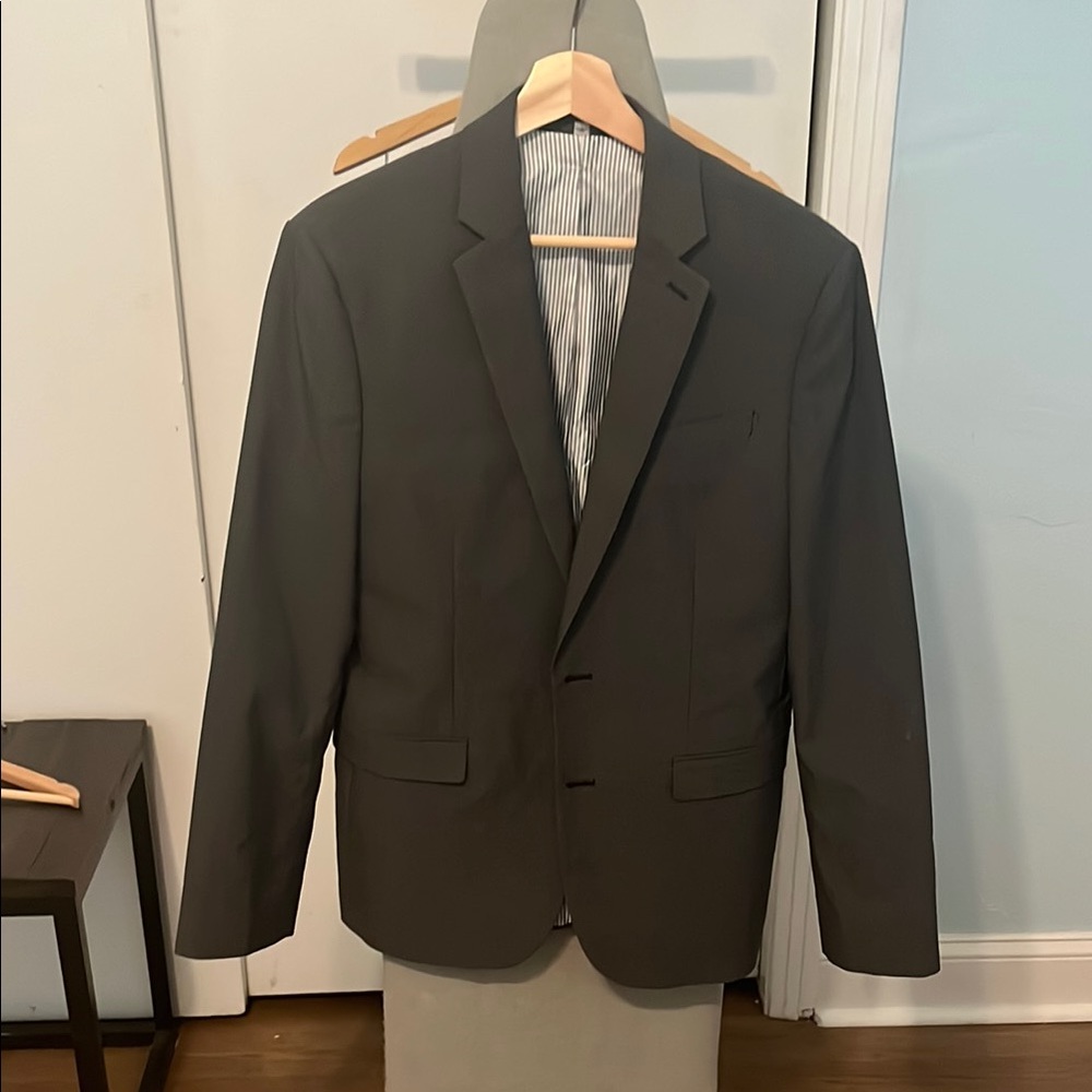 Express Black Slim Fit Sport Coat